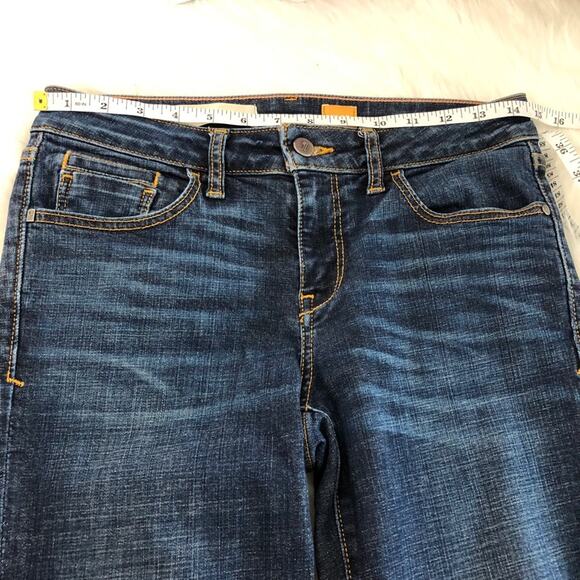 Anthropologie Pilcro Stet Skinny Mid Rise Jeans Size 27 Distressed Ankle - Picture 9 of 11